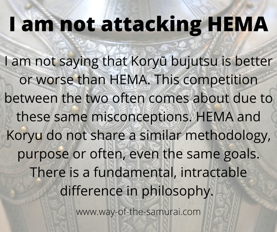 HEMA-and-Koryu: An FAQ for HEMA practitioner