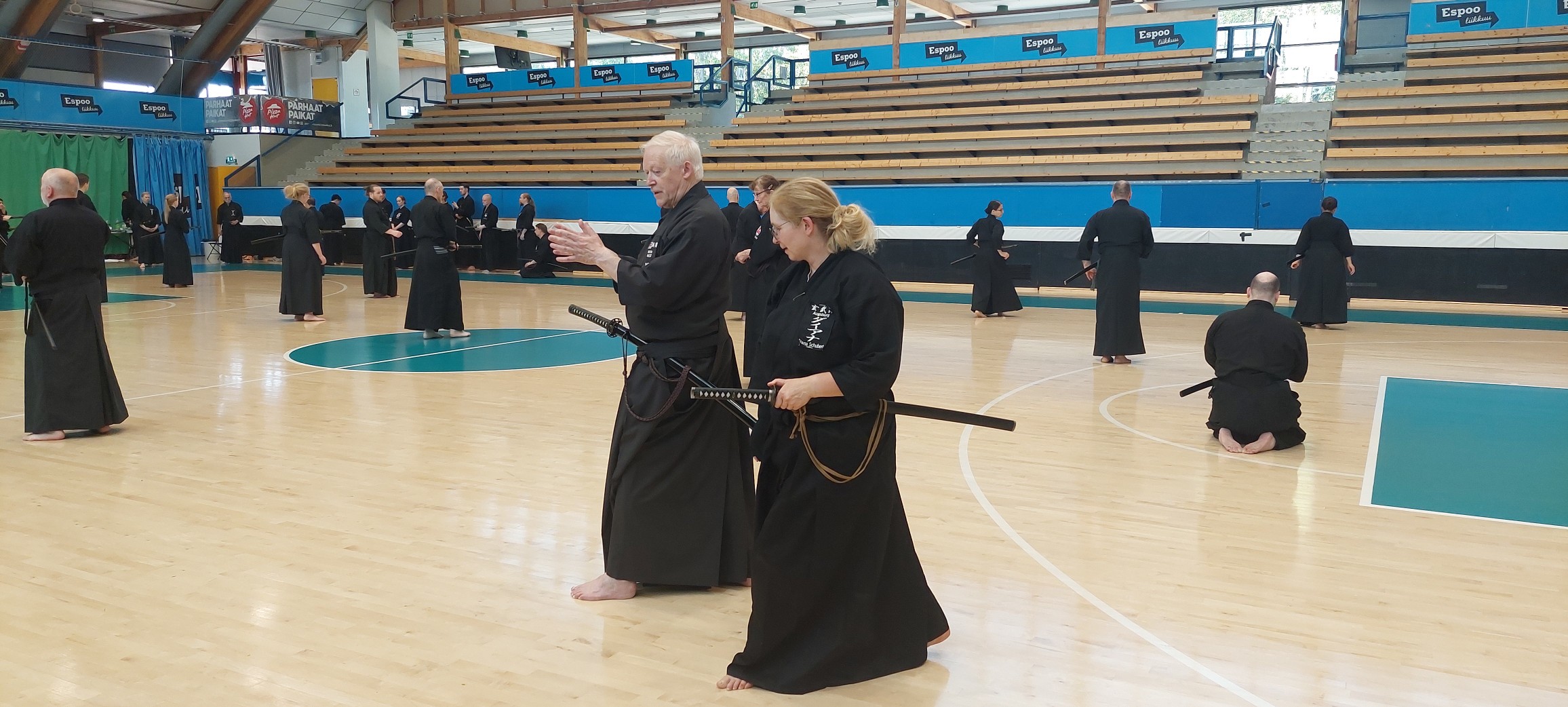West Sensei Assists Photo by Tea