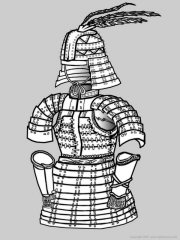 Keiko style armour with a Mabizashi style helmet